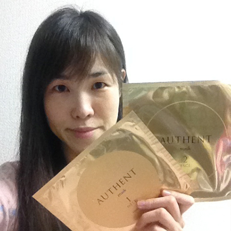 いくさんのオーセント マスク 顔用40g×1枚＋首・デコルテ用28g